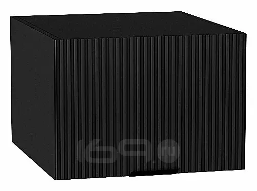 Шкаф верхний горизонтальный глубокий Евро Лайн Антрацит / Graphite 358*500*574