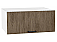 Шкаф верхний горизонтальный глубокий Флэт Brown Casella Oak 2S/Белый 358*800*574
