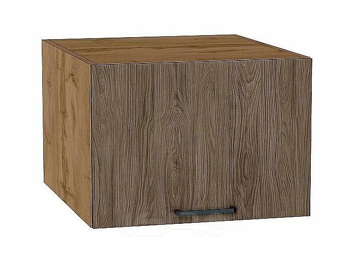 Шкаф верхний горизонтальный глубокий Флэт Brown Casella Oak 2S/Дуб Вотан 358*500*574
