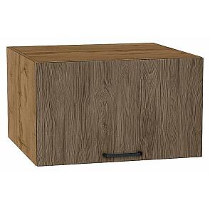 Шкаф верхний горизонтальный глубокий Флэт Brown Casella Oak 2S/Дуб Вотан 358*600*574
