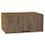 Шкаф верхний горизонтальный глубокий Флэт Brown Casella Oak 2S/Дуб Вотан 358*800*574