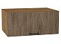 Шкаф верхний горизонтальный глубокий Флэт Brown Casella Oak 2S/Дуб Вотан 358*800*574