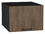 Шкаф верхний горизонтальный глубокий Флэт Brown Casella Oak 2S/Graphite 358*500*574
