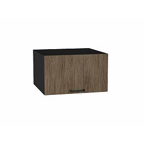 Шкаф верхний горизонтальный глубокий Флэт Brown Casella Oak 2S/Graphite 358*600*574
