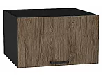Шкаф верхний горизонтальный глубокий Флэт Brown Casella Oak 2S/Graphite 358*600*574