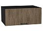 Шкаф верхний горизонтальный глубокий Флэт Brown Casella Oak 2S/Graphite 358*800*574