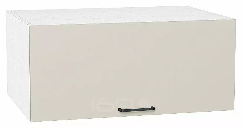 Шкаф верхний горизонтальный глубокий Флэт Cashmere In 2S/Белый 358*800*574