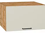 Шкаф верхний горизонтальный глубокий Флэт Cashmere In 2S/Дуб Вотан 358*600*574