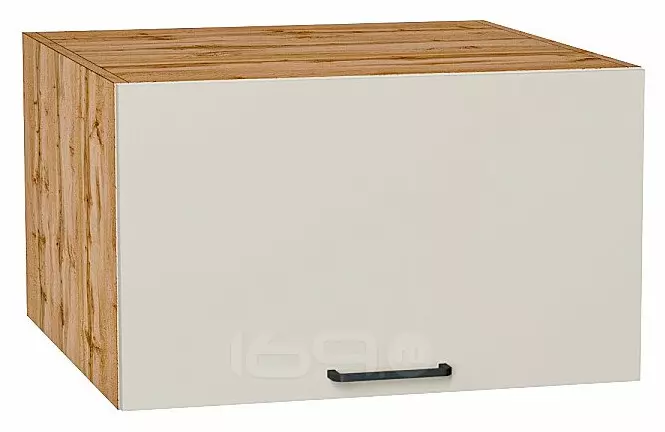 Шкаф верхний горизонтальный глубокий Флэт Cashmere In 2S/Дуб Вотан 358*600*574