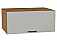 Шкаф верхний горизонтальный глубокий Флэт Light Grey In 2S/Дуб Вотан 358*800*574