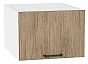 Шкаф верхний горизонтальный глубокий Флэт Natural Casella Oak 2S/Белый 358*500*574