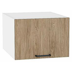 Шкаф верхний горизонтальный глубокий Флэт Natural Casella Oak 2S/Белый 358*500*574