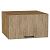Шкаф верхний горизонтальный глубокий Флэт Natural Casella Oak 2S/Дуб Вотан 358*600*574