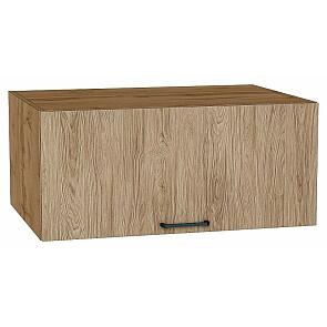 Шкаф верхний горизонтальный глубокий Флэт Natural Casella Oak 2S/Дуб Вотан 358*800*574
