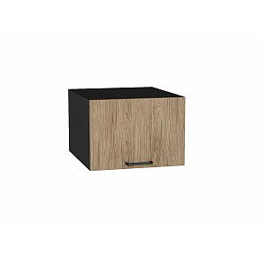 Шкаф верхний горизонтальный глубокий Флэт Natural Casella Oak 2S/Graphite 358*500*574