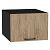 Шкаф верхний горизонтальный глубокий Флэт Natural Casella Oak 2S/Graphite 358*500*574