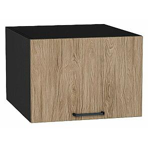 Шкаф верхний горизонтальный глубокий Флэт Natural Casella Oak 2S/Graphite 358*500*574