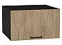 Шкаф верхний горизонтальный глубокий Флэт Natural Casella Oak 2S/Graphite 358*600*574