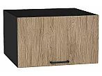 Шкаф верхний горизонтальный глубокий Флэт Natural Casella Oak 2S/Graphite 358*600*574