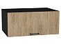 Шкаф верхний горизонтальный глубокий Флэт Natural Casella Oak 2S/Graphite 358*800*574
