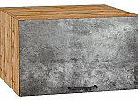 Шкаф верхний горизонтальный глубокий Флэт Temple Stone 2S/Дуб Вотан 358*600*574