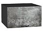 Шкаф верхний горизонтальный глубокий Флэт Temple Stone 2S/Graphite 358*600*574