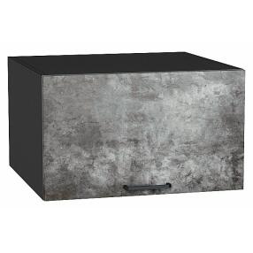 Шкаф верхний горизонтальный глубокий Флэт Temple Stone 2S/Graphite 358*600*574