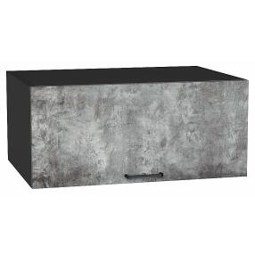 Шкаф верхний горизонтальный глубокий Флэт Temple Stone 2S/Graphite 358*800*574