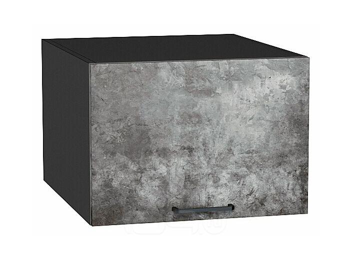 Шкаф верхний горизонтальный глубокий Флэт Temple Stone 2S/Graphite 358*500*574