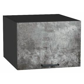 Шкаф верхний горизонтальный глубокий Флэт Temple Stone 2S/Graphite 358*500*574