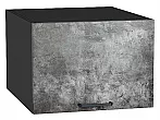 Шкаф верхний горизонтальный глубокий Флэт Temple Stone 2S/Graphite 358*500*574