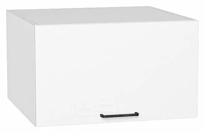Шкаф верхний горизонтальный глубокий Флэт White In 2S/Белый 358*600*574