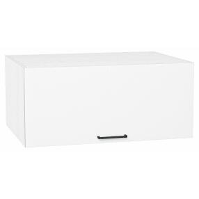 Шкаф верхний горизонтальный глубокий Флэт White In 2S/Белый 358*800*574