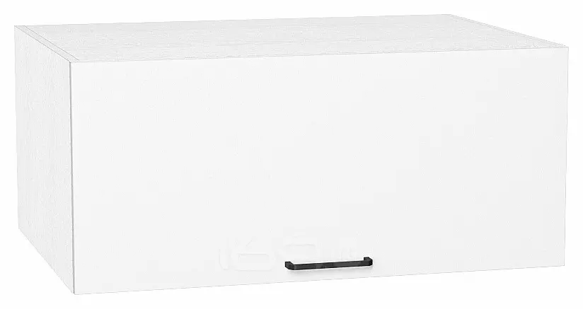 Шкаф верхний горизонтальный глубокий Флэт White In 2S/Белый 358*800*574