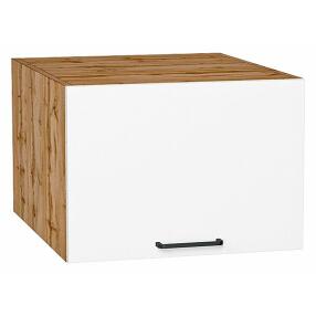 Шкаф верхний горизонтальный глубокий Флэт White In 2S/Дуб Вотан 358*500*574