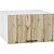 Шкаф верхний горизонтальный глубокий Флэт Wotan Oak 2S/Белый 358*600*574