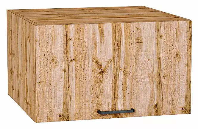 Шкаф верхний горизонтальный глубокий Флэт Wotan Oak 2S/Дуб Вотан 358*600*574