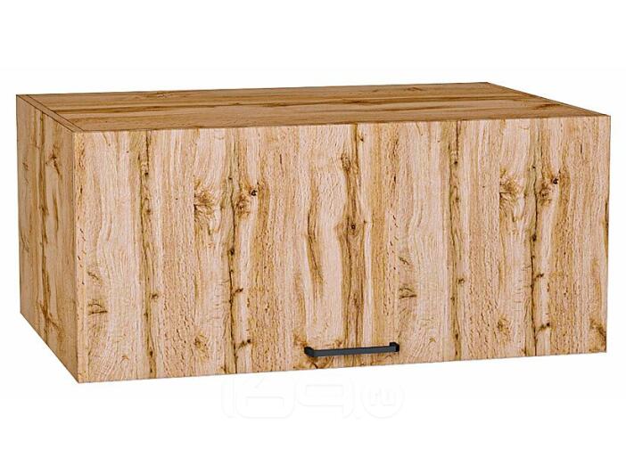 Шкаф верхний горизонтальный глубокий Флэт Wotan Oak 2S/Дуб Вотан 358*800*574