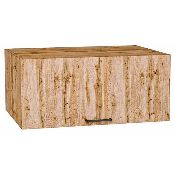Шкаф верхний горизонтальный глубокий Флэт Wotan Oak 2S/Дуб Вотан 358*800*574