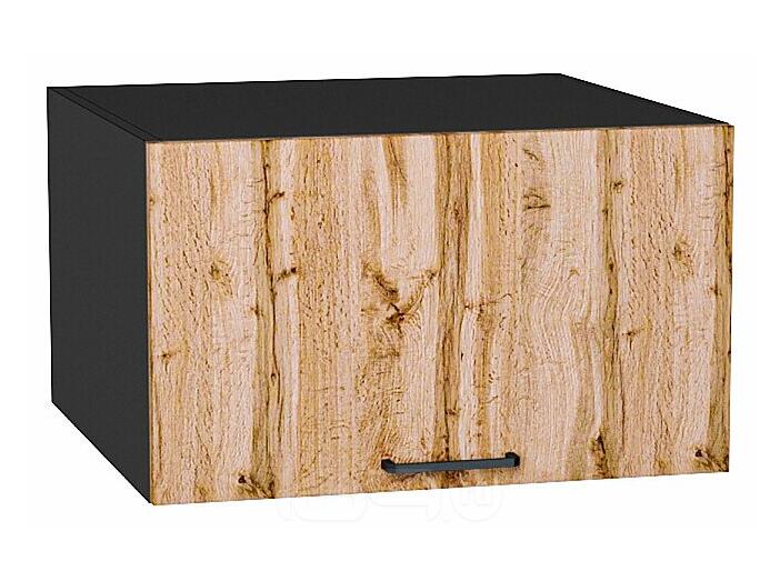 Шкаф верхний горизонтальный глубокий Флэт Wotan Oak 2S/Graphite 358*600*574