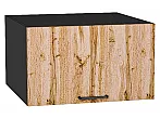 Шкаф верхний горизонтальный глубокий Флэт Wotan Oak 2S/Graphite 358*600*574