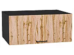 Шкаф верхний горизонтальный глубокий Флэт Wotan Oak 2S/Graphite 358*800*574