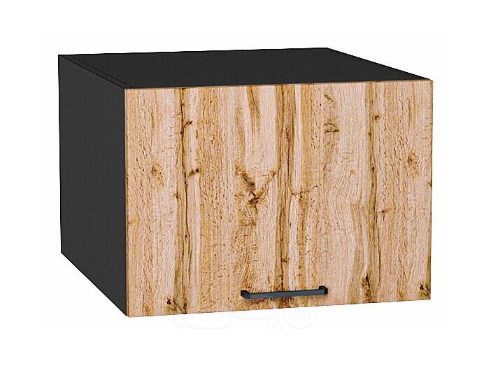 Шкаф верхний горизонтальный глубокий Флэт Wotan Oak 2S/Graphite 358*500*574