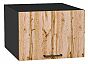 Шкаф верхний горизонтальный глубокий Флэт Wotan Oak 2S/Graphite 358*500*574
