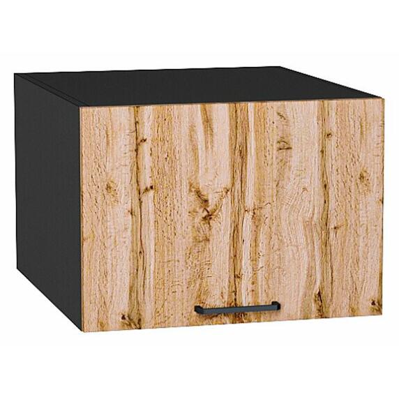 Шкаф верхний горизонтальный глубокий Флэт Wotan Oak 2S/Graphite 358*500*574