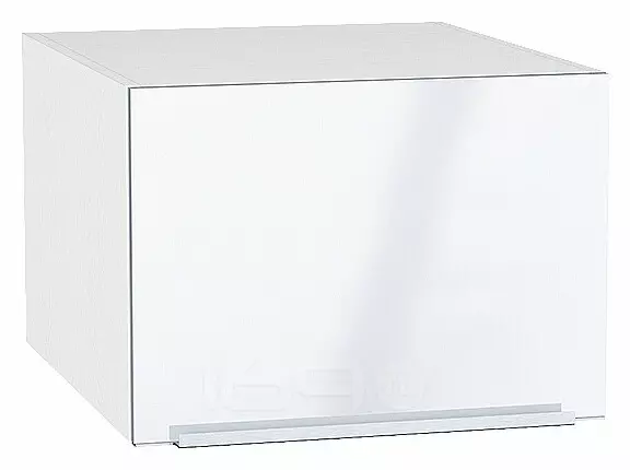 Шкаф верхний горизонтальный глубокий Фьюжн Angel Белый 358*500*576