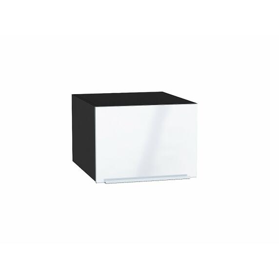 Шкаф верхний горизонтальный глубокий Фьюжн Angel Graphite 358*500*576
