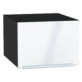 Шкаф верхний горизонтальный глубокий Фьюжн Angel Graphite 358*500*576