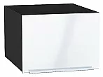 Шкаф верхний горизонтальный глубокий Фьюжн Angel Graphite 358*500*576