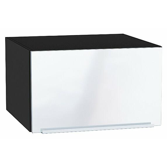 Шкаф верхний горизонтальный глубокий Фьюжн Angel Graphite 358*600*576